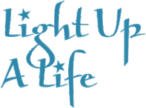 Light Up A Life logo - blue